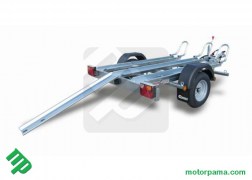 Carrello cresci TM6 pedana di salita per moto